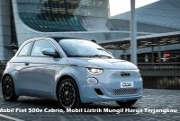 Mobil Fiat 500e Cabrio