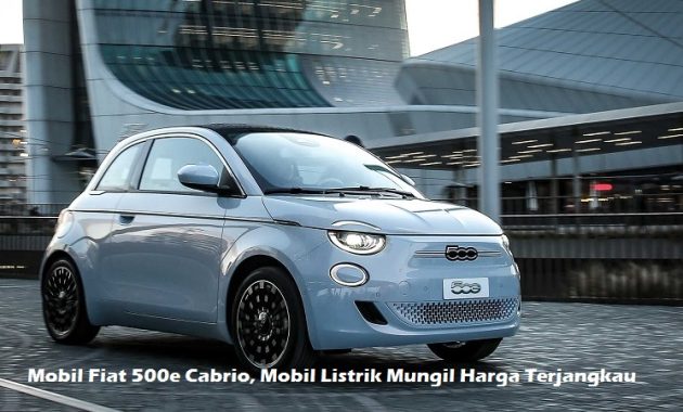 Mobil Fiat 500e Cabrio