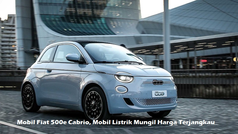 Mobil Fiat 500e Cabrio